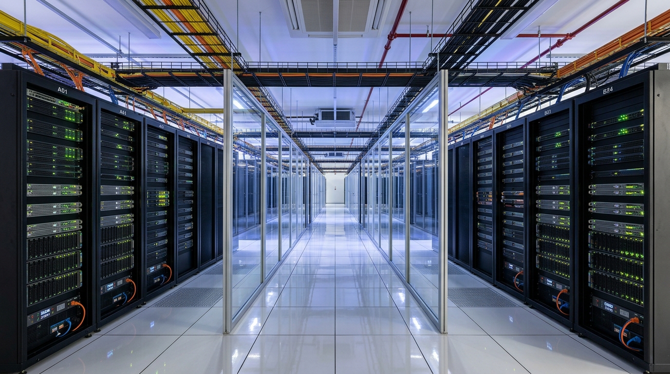 Multi-Region Tier-4 Data Center Server Aisle & Fiber Containment